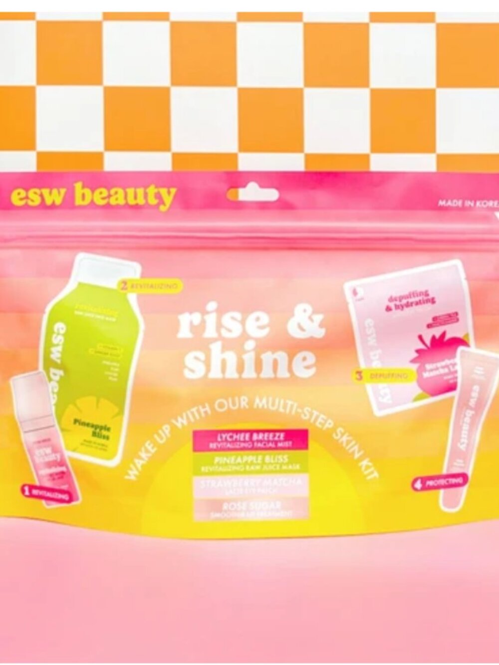 Rise & Shine AM 4 Step Skincare Kit